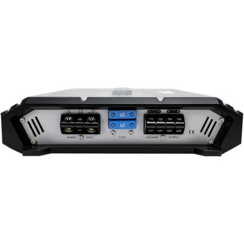  Hifonics ZXX-2400.1D Zeus Mono Channel Car Audio Amplifier (Silver) ? Class D Amp, 2400-Watt, Aluminum Heat Sink, Variable Electronic Crossover, Illuminated Logo, Bass Remote Inclu
