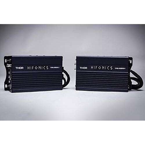  Hifonics TPS-A350.4 Compact Four Channel, 350 Watt Powersports Amplifier