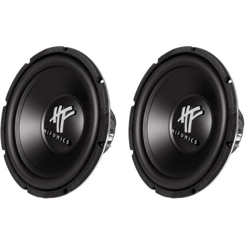  Hifonics HFX12D4 12-Inch 1600 Watt HF Series Dual 4 Ohm Car Subwoofers, Pair of 2