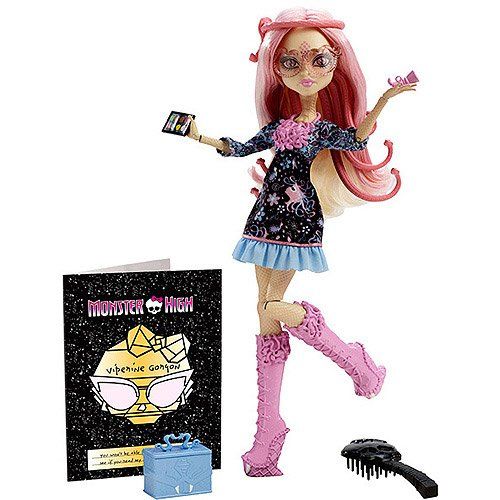  Monster High Frights Camera Action Hauntlywood Viperine Gorgon Doll