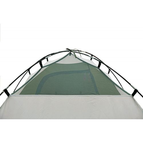  High Peak Kuppelzelt Nevada 3, Campingzelt mit Vorbau, Iglu-Zelt fuer 3 Personen, doppelwandig, 2.000 mm wasserdicht, Ventilationssystem, Wetterschutz-Eingang, Moskitoschutz