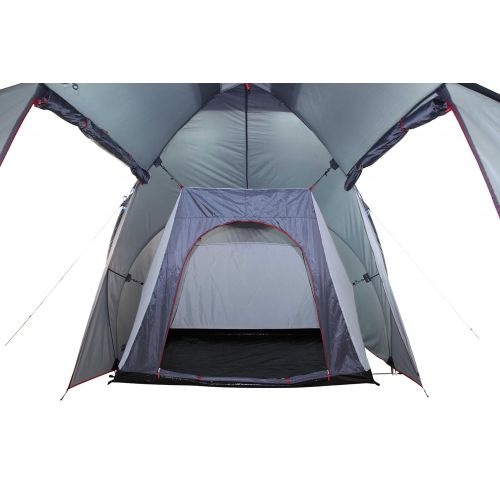  High Peak Familienzelt Como 4 bis 6 Personen Zelt Kuppelzelt Camping