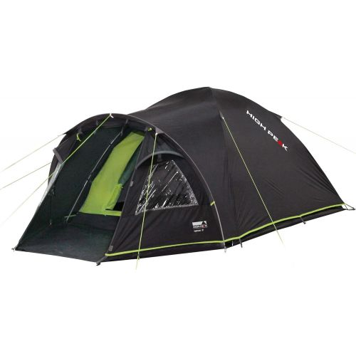  High Peak Unisexs Talos 4 Tents, Darkgrey/Green, One Size