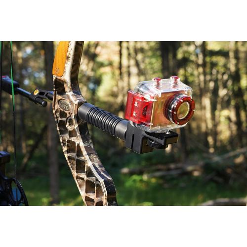  High Point Products Bow Camera Mount and Stabilizer; For Hunting, Archery; Attach Smartphone, iPhone, Nexus, Android, Samsung Htc, Lg, Motorola, GoPro, Standard Camera (Black)