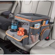 [아마존베스트]High Road Car Organizer for Kids with Cooler and Snack Tray (Gray)