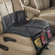 High Road Car Seat Protector Mat with Storage Pockets and Non-Slip Bottom