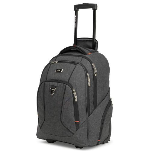  High Sierra Endeavor Business Wheeled Backpack - Carry-on Wheeled Backpack for Adults - Laptop Backpack with Wheels - Sleek, Stylish Unisex Campus Backpack - Ideal Business Backpac