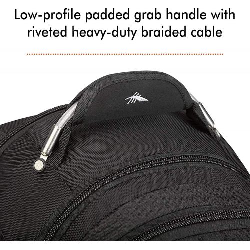  High Sierra Elite Laptop Backpack, Black