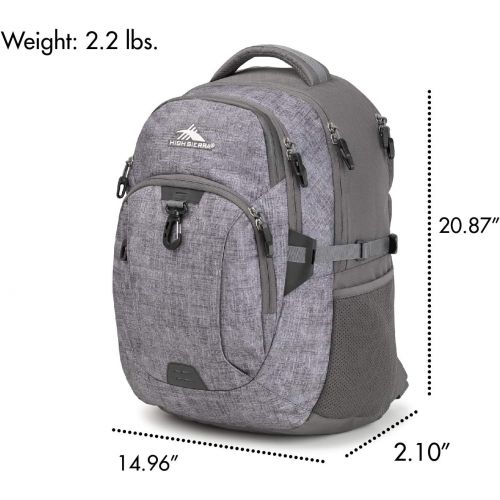  High Sierra Jarvis Laptop Backpack, Laptop Business Bag, Great for Travel, Work, College, Student Backpack