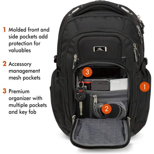  High Sierra Endeavor Business TSA Elite Backpack