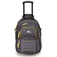 High Sierra Ultimate Access 2.0 Carry-on Wheeled Backpack, Mercury/Charcoal/Yell-O