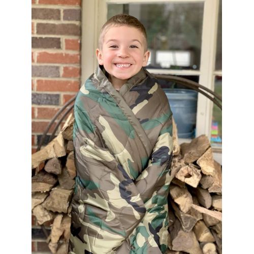  HighSpeedDaddy HSD Mini Woobie Military Style Poncho Liner Kids Baby Blanket (Baby, Toddler, and Adult Sizes)
