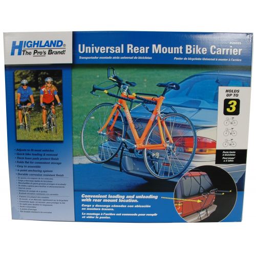  Highland 2002500 Universal Rear Mount Bike Carrier