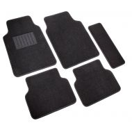 Highland 4680500 5th Avenue Black Ultimate Luxury Carpet Floor Mat - 5 Piece