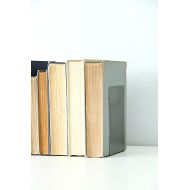 /HighlandRidgeRustics Steel Bookend | modern metal bookend rustic industrial farmhouse decor