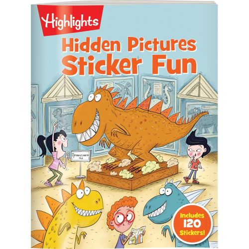  Highlights for Children Highlights Hidden Pictures Sticker Fun 4-Book Set