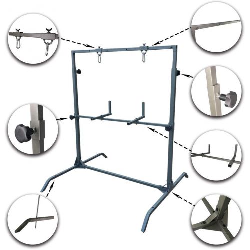  Highwild Archery Target Stand for Bag Targets Block Cube Foam - Larger Range - Multi-Function - Flexible - Durable