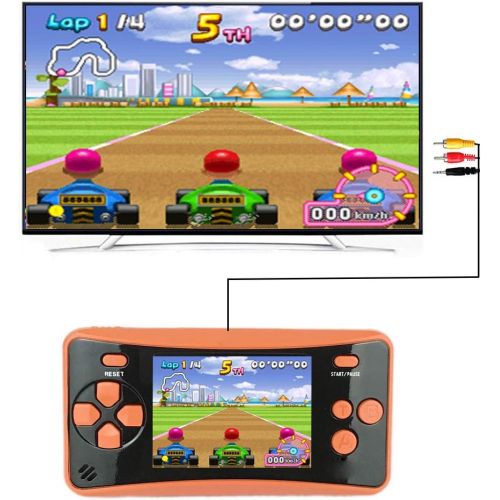  [아마존 핫딜] [아마존핫딜]HigoKids Handheld Game Console for Kids Portable Retro Video Game Player Built-in 182 Classic Games 2.5 inches LCD Screen Family Recreation Arcade Gaming System Birthday Present fo