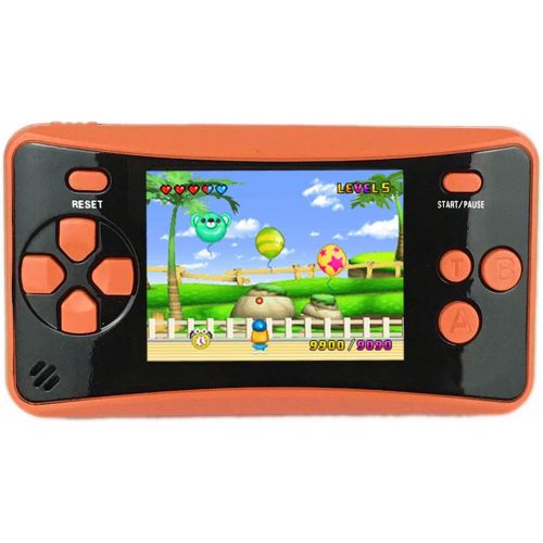  [아마존 핫딜] [아마존핫딜]HigoKids Handheld Game Console for Kids Portable Retro Video Game Player Built-in 182 Classic Games 2.5 inches LCD Screen Family Recreation Arcade Gaming System Birthday Present fo