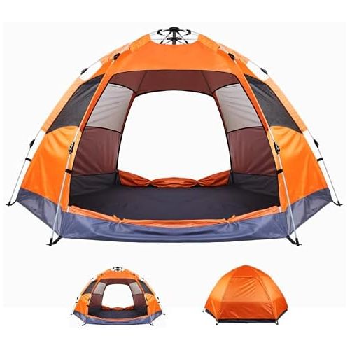  Hikeman Camping Tent for 4 or 5 People Outdoors Beach Hiking