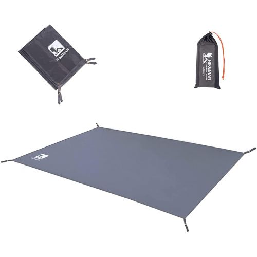  Hikeman Camping Tent Ground Tarp,Waterproof Mat Hiking Essentials Accessories for Outdoor Flooring Picnic Car Travel with Drawstring Carrying Bag