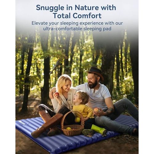  Hikenture Double Sleeping Pad for Camping, 4