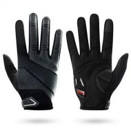 [아마존핫딜]Hikenture Fahrradhandschuhe- Gel Fingerlose Atmungsaktive MTB Handschuhe - Halbfinger Radhandschuhe Herren&Damen fuer Motocross Downhill Motorrad - Handschuhe fuer Outdoor Kraftspor