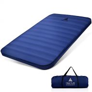 Hikenture 4 INCH Thick Self Inflating Sleeping Pad with 9.5 R Value, Comfort Plus Camping Mattress with Pump Sack, Inflatable Foam Insulated Camping Pad, Portable Camping Mat for 4