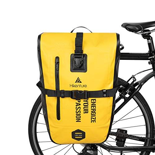  Hikenture Bike Bag Bicycle Panniers 27L Waterproof Bike Saddle Rear Rack Trunk Side Storage Luggage Carrier Cycling Accessories