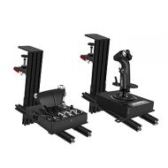 Hikig 2 Set The Desk Mount for The Flight Sim Game Joystick, Throttle and Hotas Systems Compatible with Logitech X56, X52, X52 Pro, Thrustmaster T-Flight Hotas,Thrustmaster T.16000M, Thrustmaster TCA