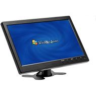 Hikity 10.1 Inch TFT LCD Monitor, HD 1024X600 Resolution BNC  AVI  VGA  HDMI Input, Compatible With PC, DVD, TV, Surveillance Camera