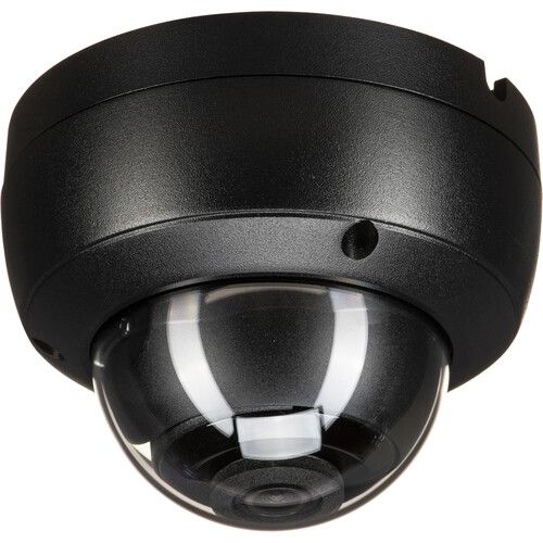  Hikvision AcuSense PCI-D18F2SB 8MP Outdoor Network Dome Camera with Night Vision & 2.8mm Lens (Black)