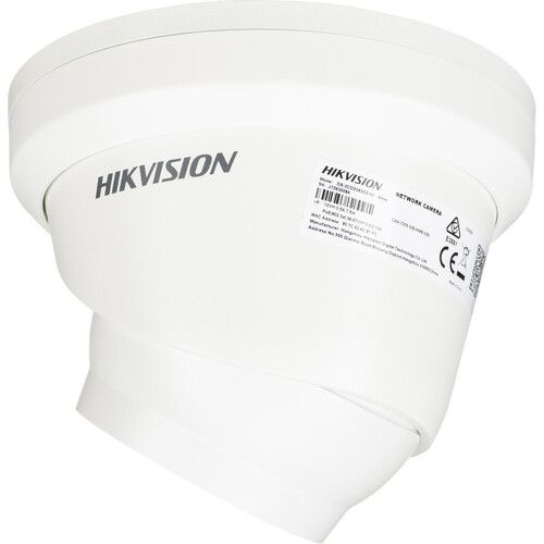  Hikvision AcuSense DS-2CD2383G2-IU 8MP Outdoor Network Turret Camera with Night Vision & 4mm Lens (White)