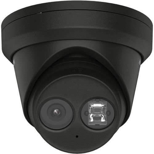  Hikvision AcuSense DS-2CD2383G2-IU 8MP Outdoor Network Turret Camera with Night Vision & 2.8mm Lens (Black)