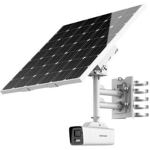  Hikvision AcuSense 4MP Outdoor Solar-Powered LPR Bullet Camera Kit with 8-32mm Lens