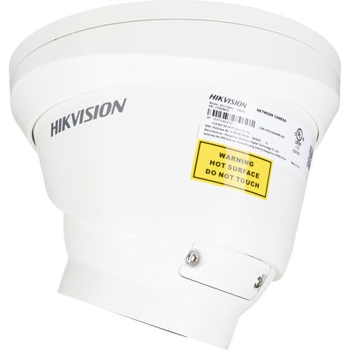  Hikvision ECI-T24F2 4MP Outdoor Network Turret Camera with Night Vision & 2.8mm Lens (White)