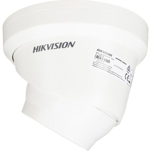  Hikvision AcuSense DS-2CD2343G2-IU 4MP Outdoor Network Turret Camera with Night Vision & 4mm Lens (White)