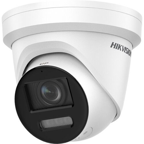  Hikvision ColorVu DS-2CD2387G2-LSU/SL 8MP Outdoor Network Turret Camera with 2.8mm Lens