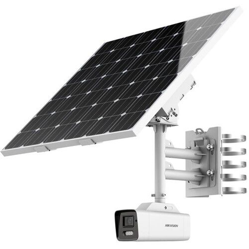  Hikvision AcuSense 4MP Outdoor Solar-Powered LPR Bullet Camera Kit with 2.8-12mm Lens