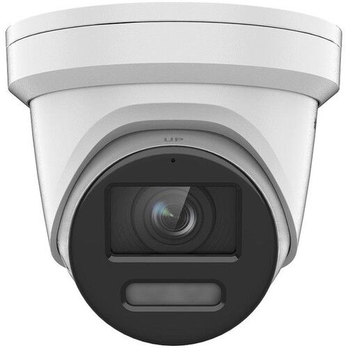  Hikvision ColorVu DS-2CD2387G2-LU 8MP Outdoor Network Turret Camera with Dual Spotlights & 4mm Lens (White)