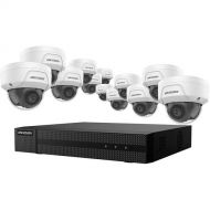 Hikvision EKI-K164D412 16-Channel 8MP NVR with 4TB HDD & 12 4MP Night Vision Dome Cameras Kit