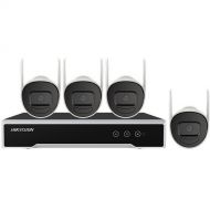 Hikvision EKI-K41B44W 4-Channel 4MP Wi-Fi NVR with 1TB HDD & 4 4MP Wi-Fi Bullet Cameras Kit