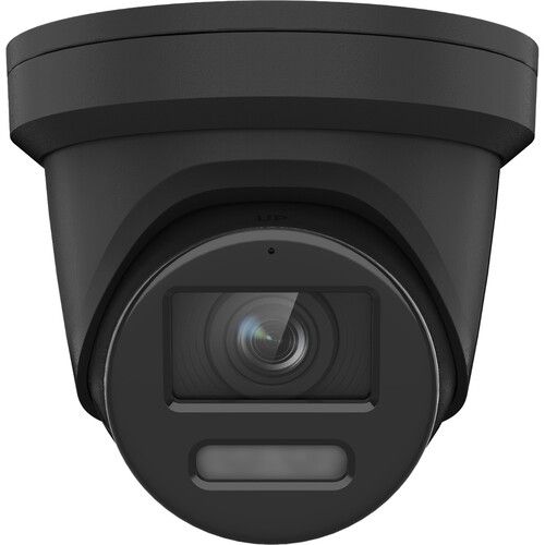  Hikvision ColorVu DS-2CD2387G2-LU 8MP Outdoor Network Turret Camera with Dual Spotlights & 2.8mm Lens (Black)