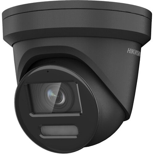  Hikvision ColorVu DS-2CD2387G2-LU 8MP Outdoor Network Turret Camera with Dual Spotlights & 2.8mm Lens (Black)