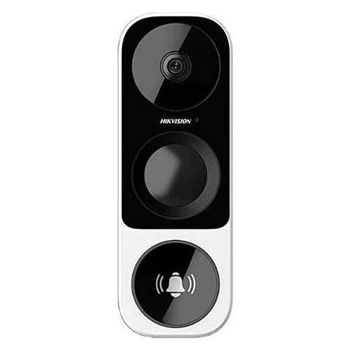  DS-HD1 Hikvision USA Original 3 Megapixel HD WiFi Video Smart Doorbell - Wireless Intercom Camera, 3MP, 180 Degree Ultra Wide Angle, Motion Detection, Video Recording Night Vision