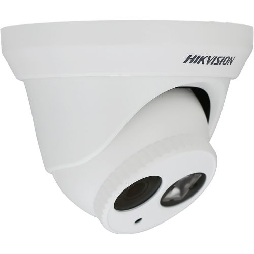  Hikvision 3MP Outdoor Turret Camera with EXIR range of 100 ft, IP66 rated, with Smart alarm features