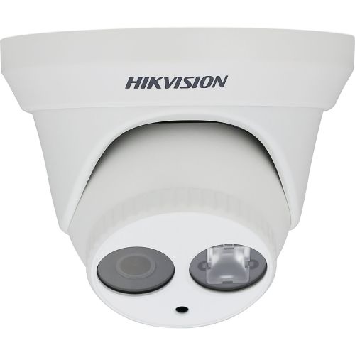  Hikvision 3MP Outdoor Turret Camera with EXIR range of 100 ft, IP66 rated, with Smart alarm features