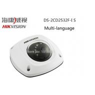 Hikvision DS-2CD2532F-IS 3 Megapixel 2.8mm Wide Angle IP66 Vandal Proof Weatherproof IR Mini Dome with Audio SDCard Slot and Alarm I/O IP Security Camera ( Chinese Version )