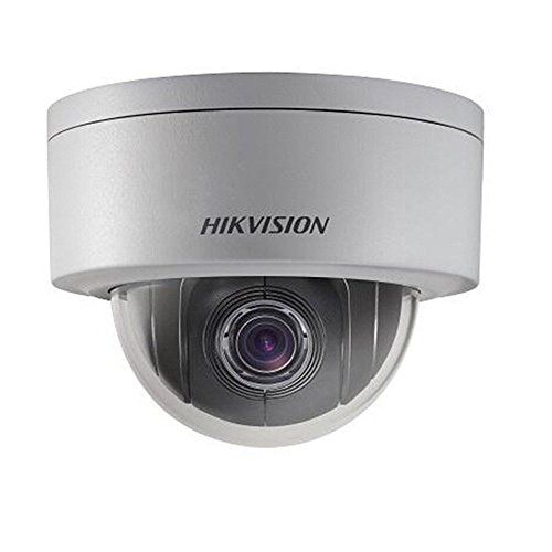  ZKDSUIPC Hikvision DS-2DE3304W-DE 3MP Vandal-Resistant Outdoor Network Mini PTZ Dome IP Camera with PoE Day and Night Version