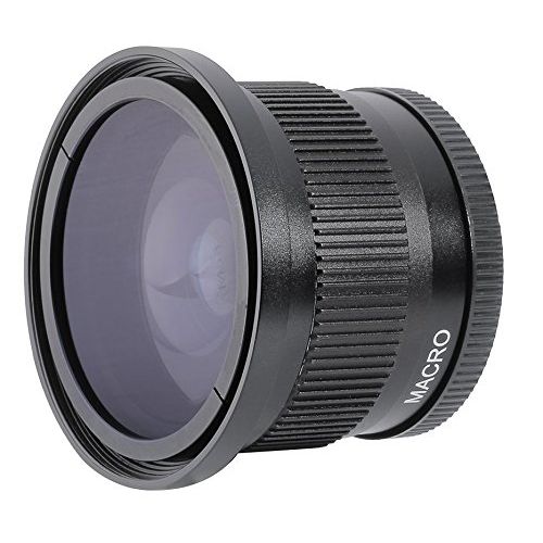  Hila New 0.35x High Grade Fisheye Lens (62mm) For Tamron 18-270mm f3.5-6.3 Di-II VC PZD